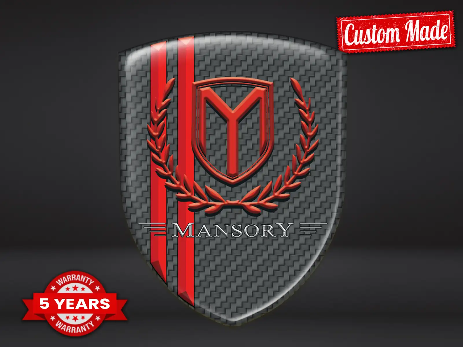 Mansory Autoaufkleber Pro Max Performance Stilvoll Robust